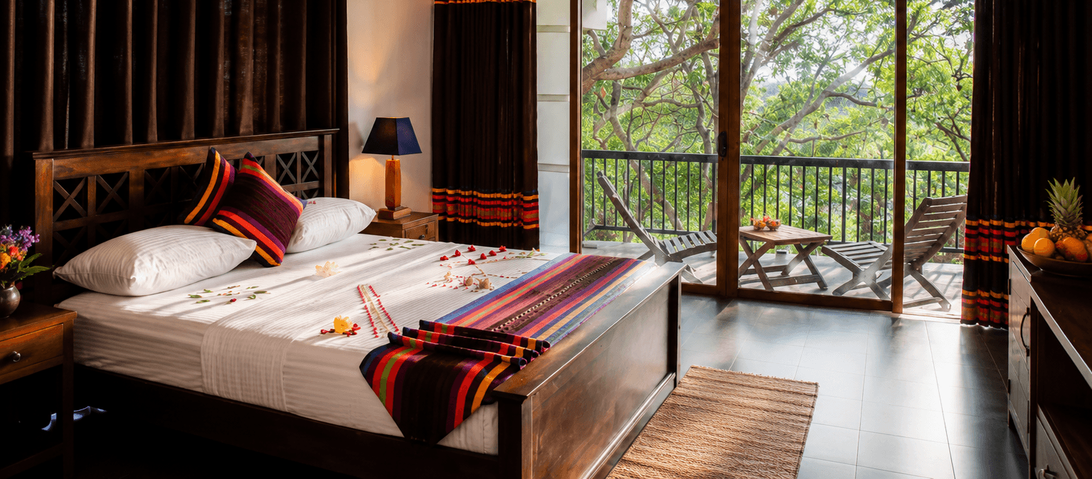Diyadahara Lake Resort rooms